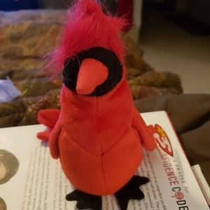 TY Beanie Baby “Mac” The Cardinal – Rare